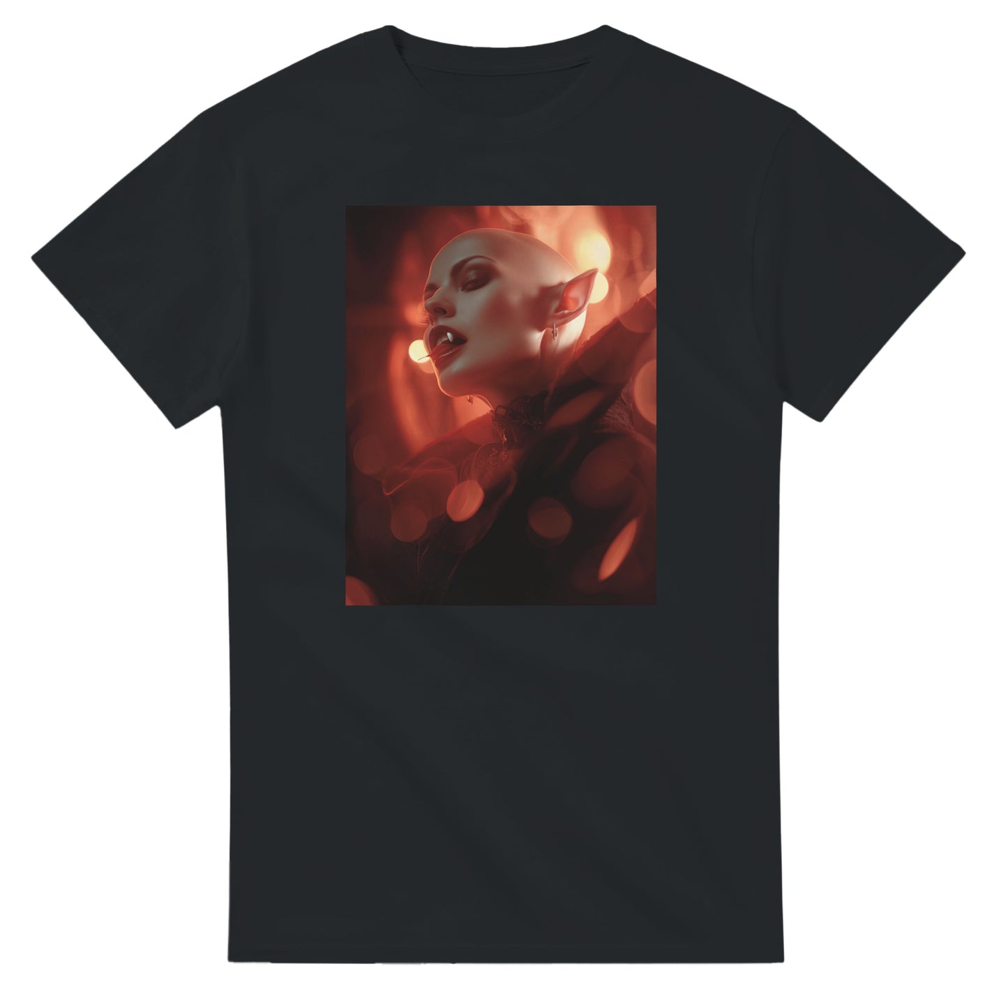 Cute Lil' Vampire on a Heavyweight T-shirt