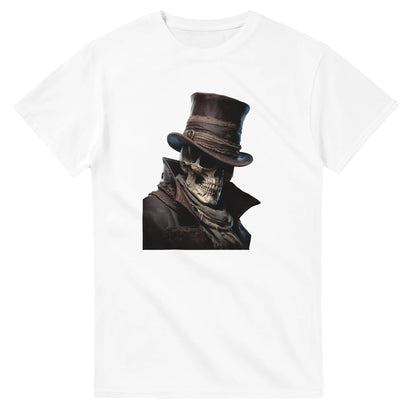 Steampunk Skull on a Heavyweight T-shirt