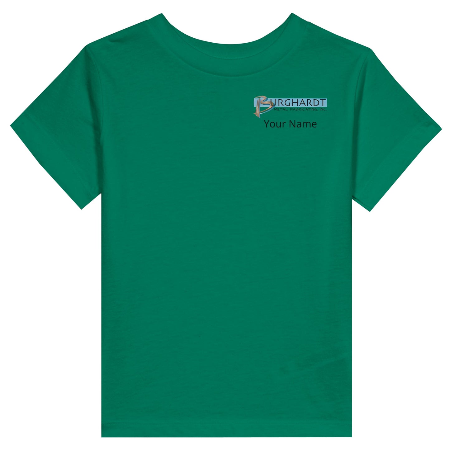 Burghardt Metal Fabricating, Inc., logo on a Toddler T-Shirt