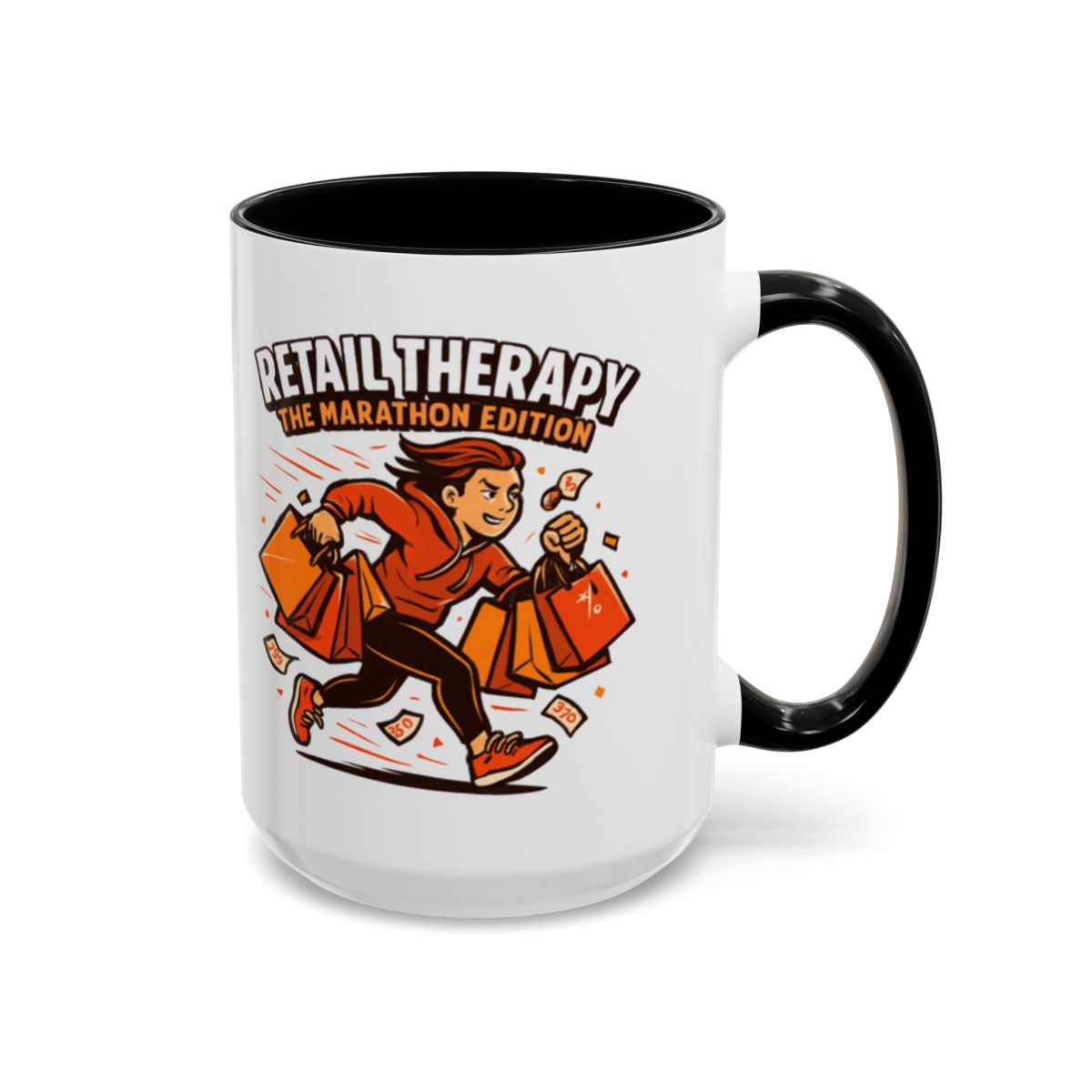 Retail Therapy The Marathon Edition unique mug