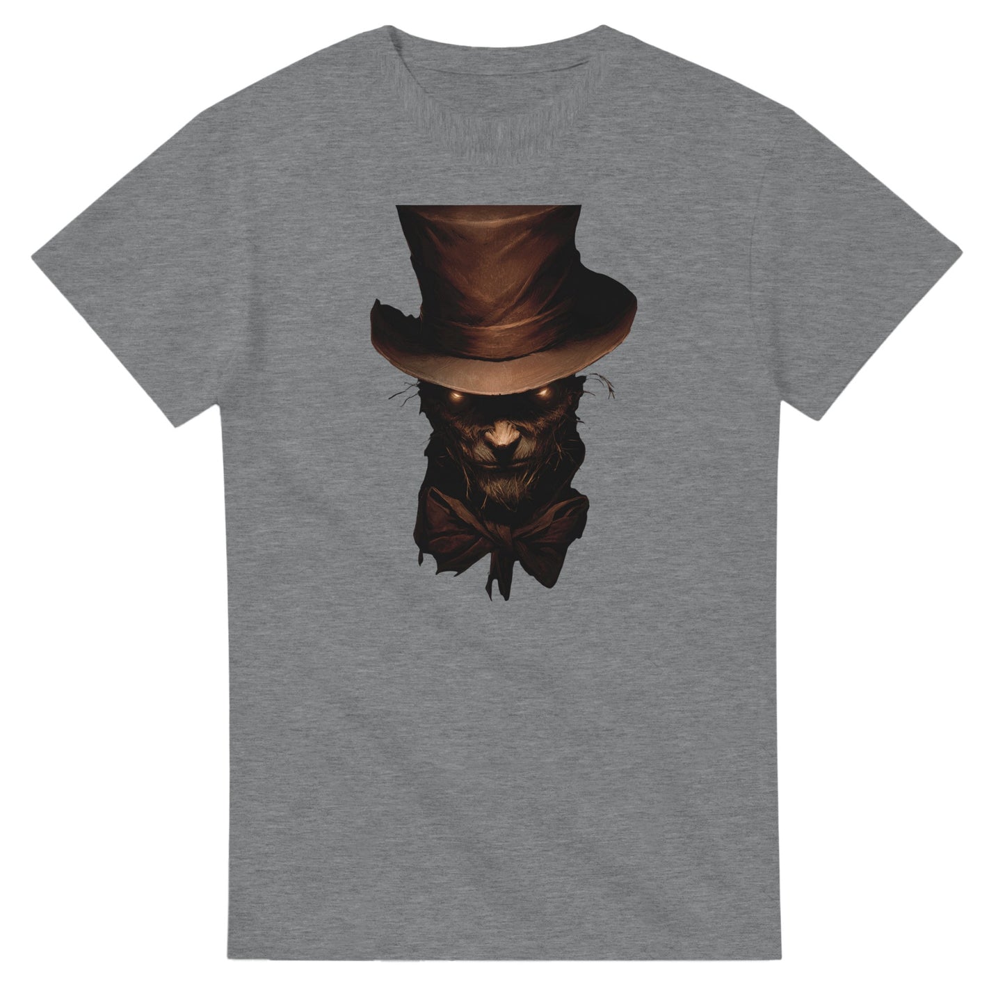 Mysterious Glimmering Eyes on a Heavyweight T-shirt