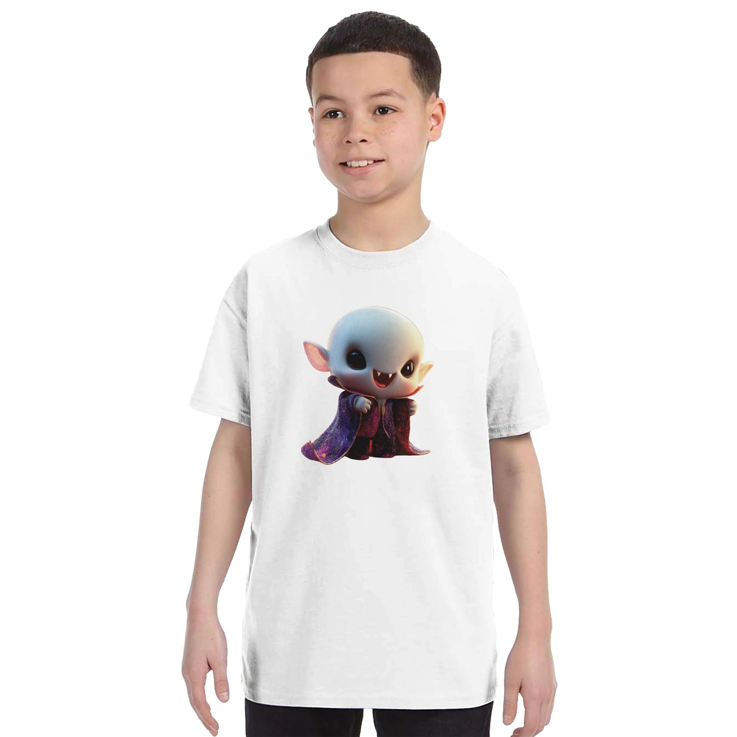 Cute Lil' Vampire on a Heavyweight T-shirt