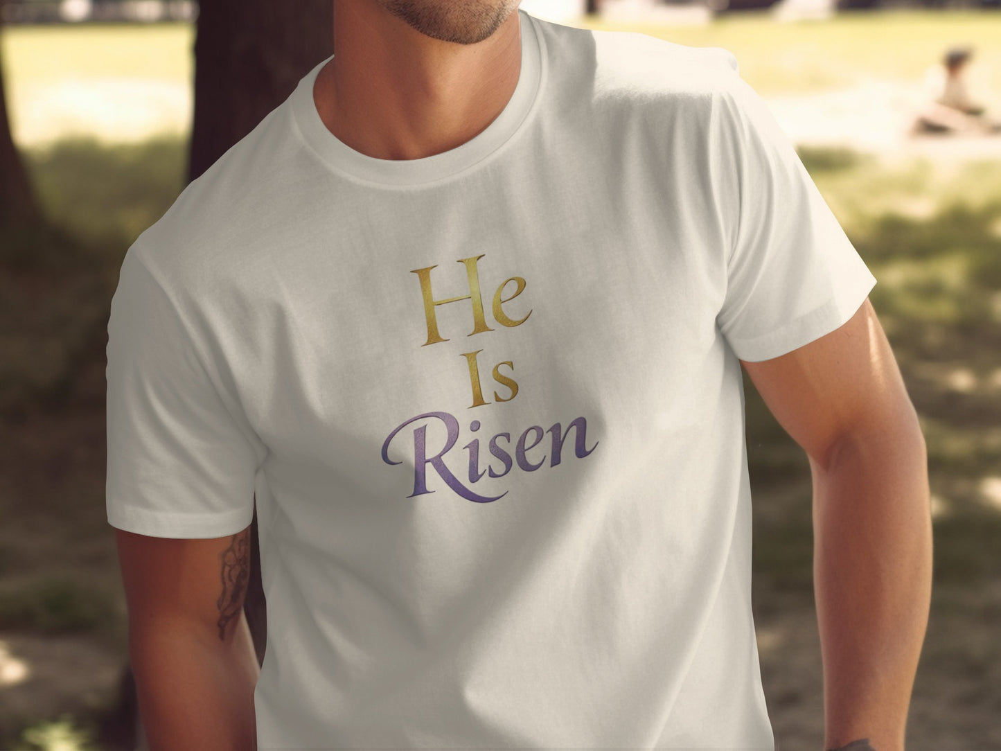 He Is Risen Religious Scripture Easter Faith product type