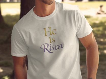 He Is Risen Religious Scripture Easter Faith product type