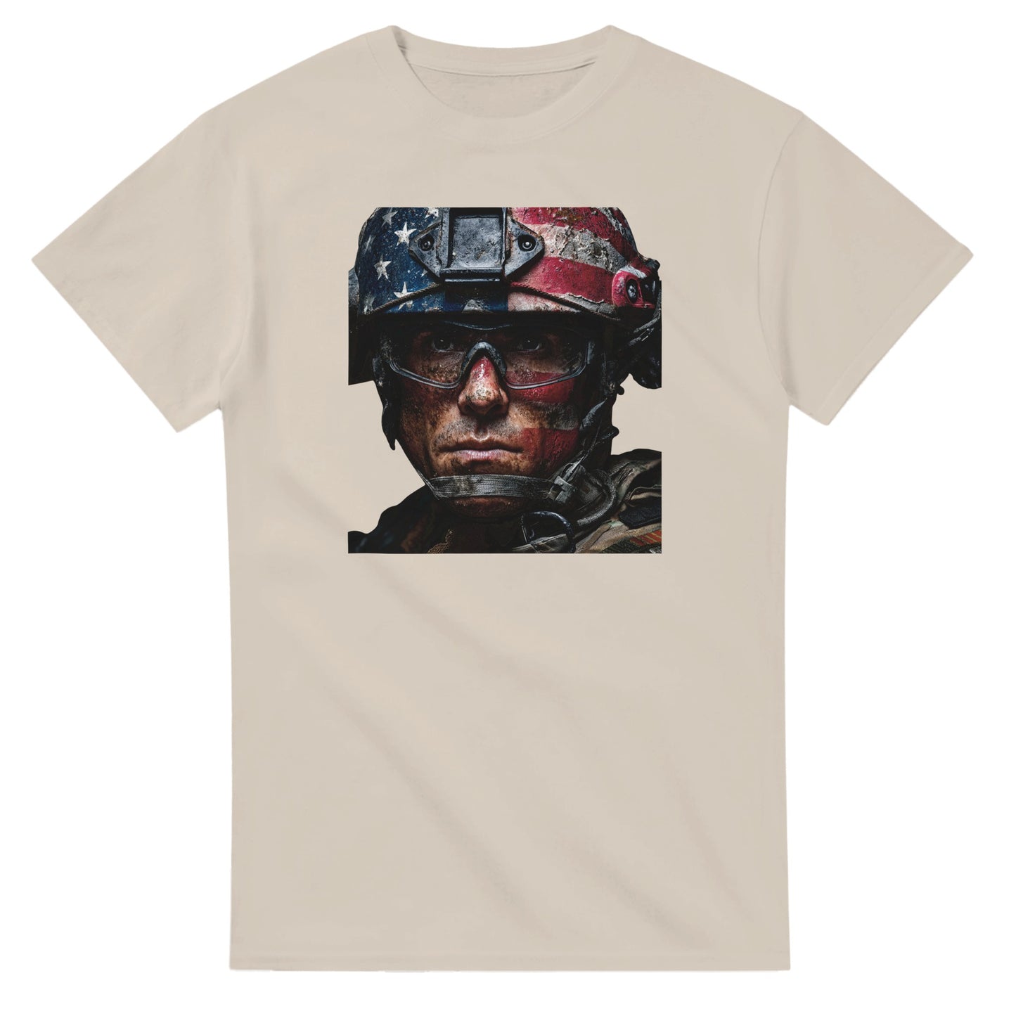 Patriotic Spirit Comfort on a heavyweight t-shirt