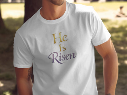 He Is Risen Christian Religious Easter Apparel product type