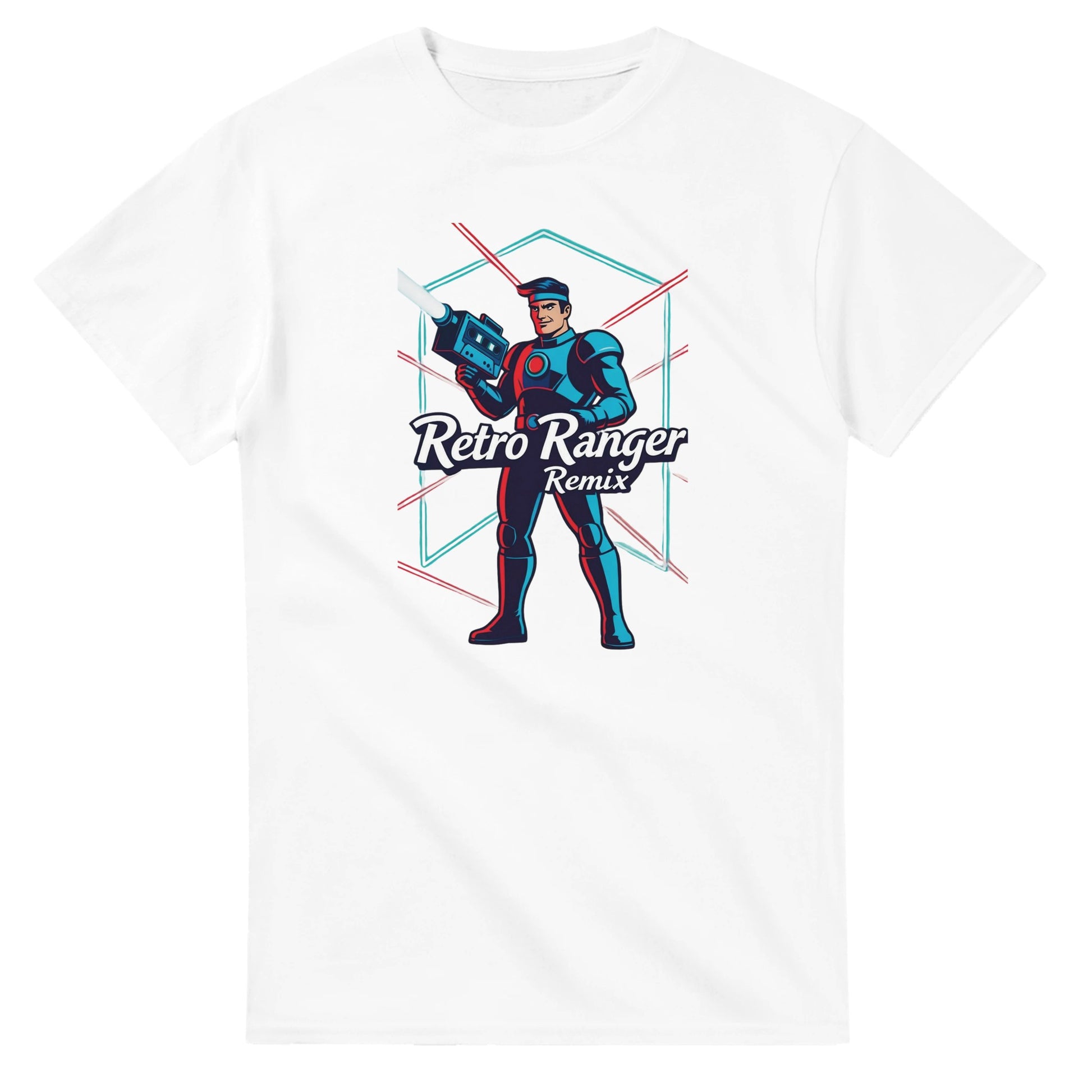 Retro Ranger Remix graphic design on a Heavyweight T-shirt