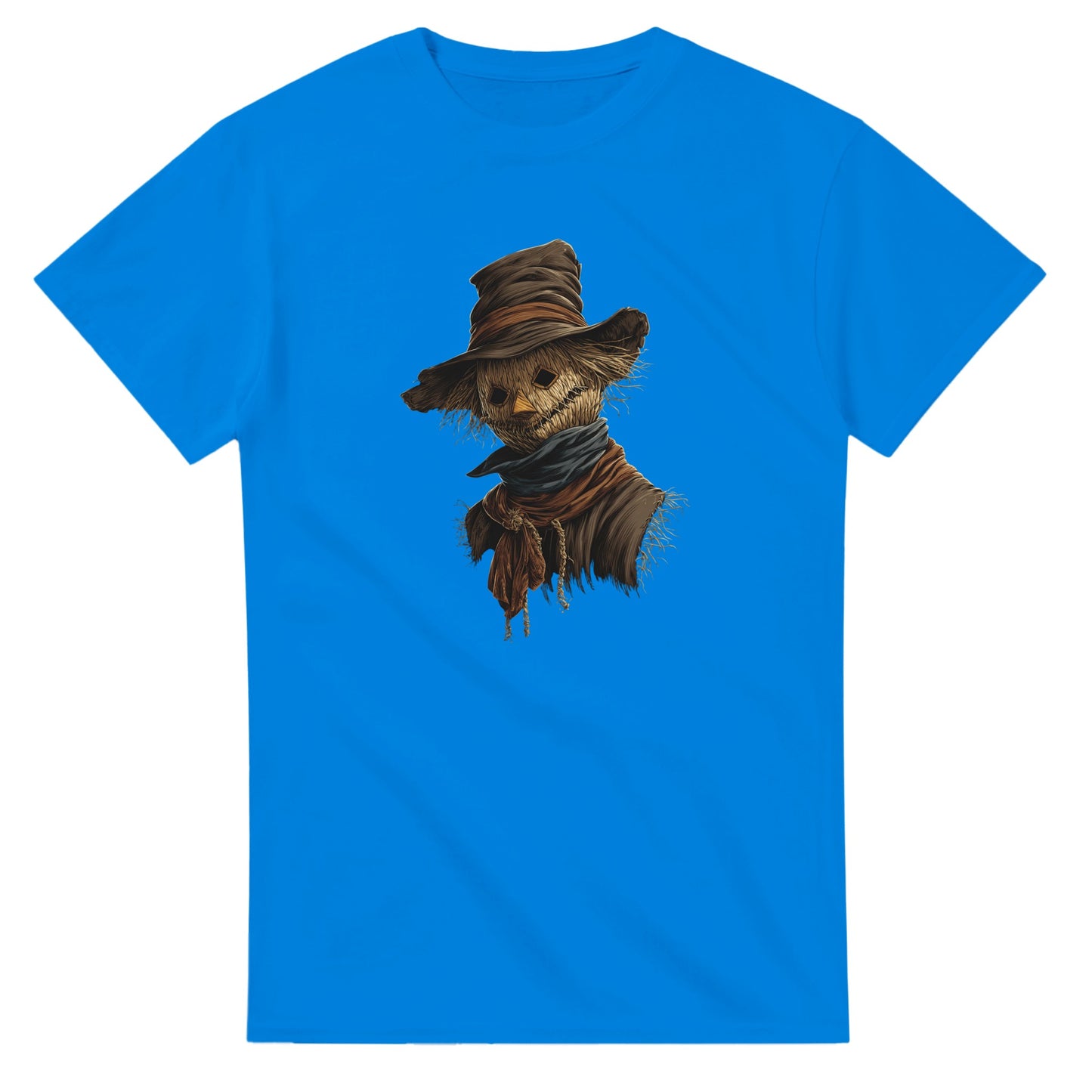 Rustic Scarecrow on a Heavyweight T-shirt