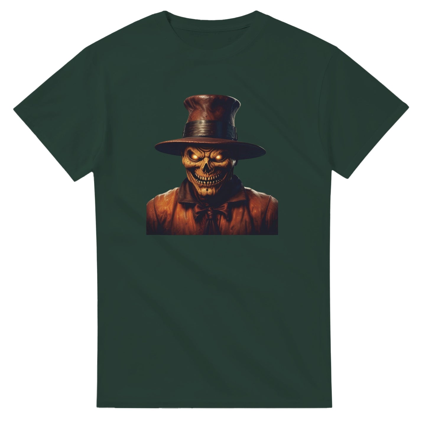 Ghoulish Grin on a Heavyweight T-shirt