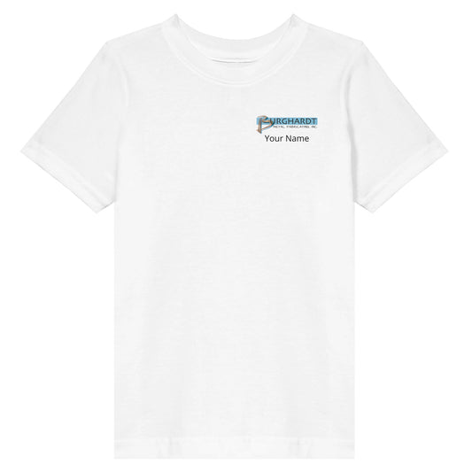 Burghardt Metal Fabricating, Inc., logo on a Toddler Jersey T-Shirt