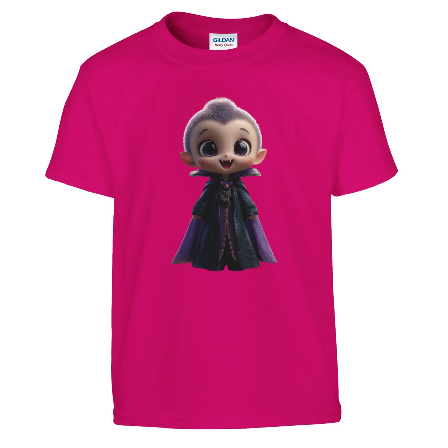 Cute Lil' Vampire on a Heavyweight T-shirt