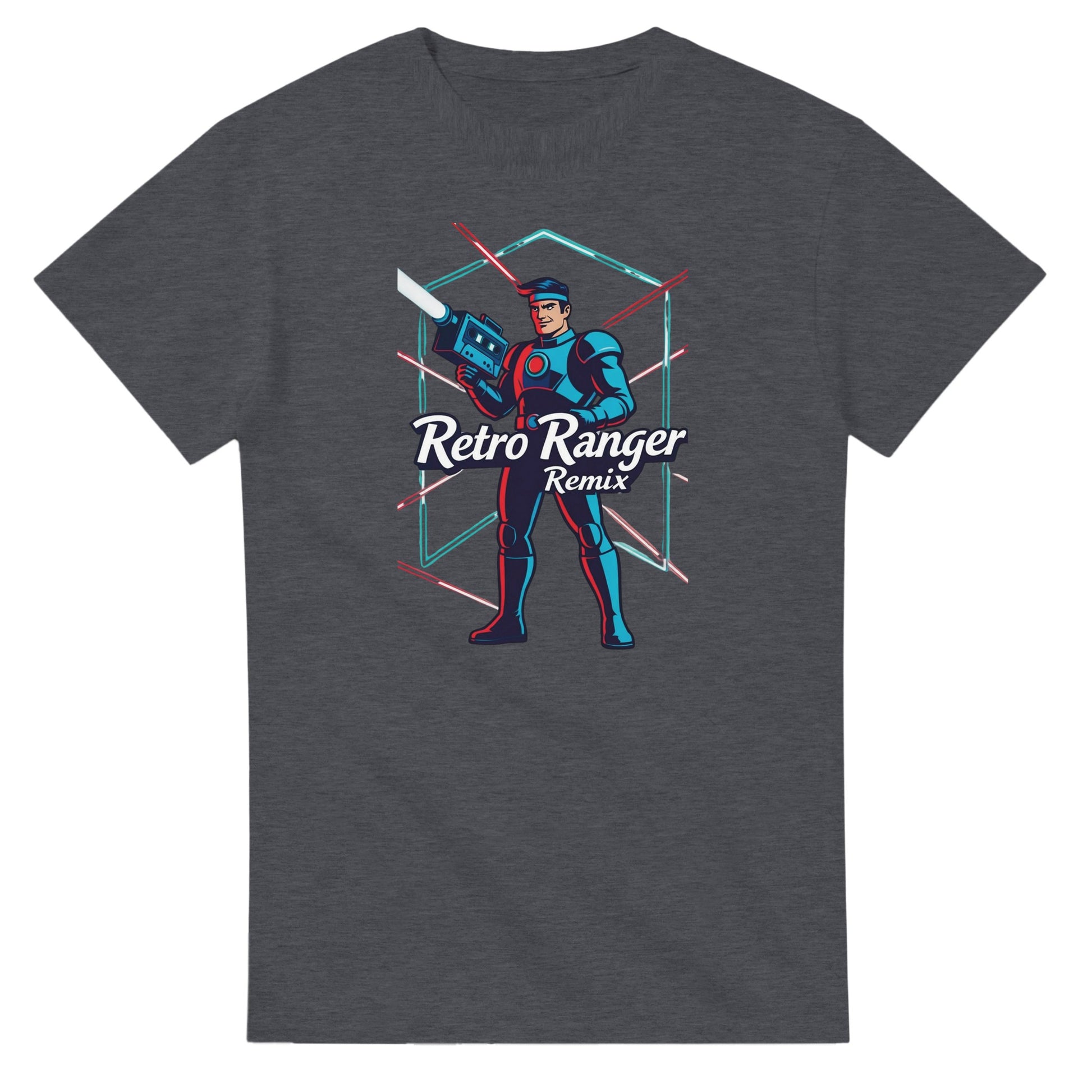 Retro Ranger Remix graphic design on a Heavyweight T-shirt