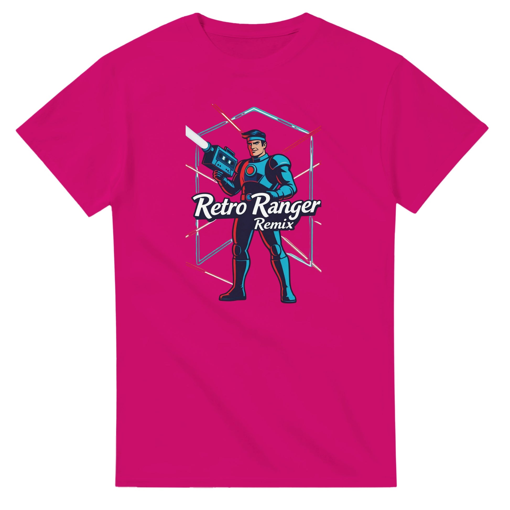 Retro Ranger Remix graphic design on a Heavyweight T-shirt