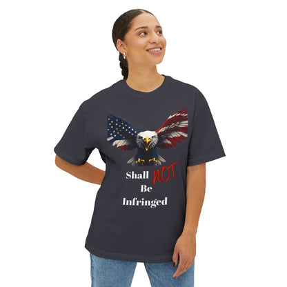 Shall Not Be Infringed Patriotic Eagle on a Premium Tee