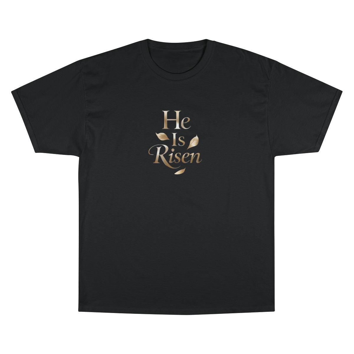 He Is Risen Golden Text Christian Easter product type