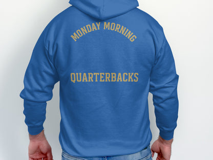 Monday Morning Quarterbacks Blue Hoodie