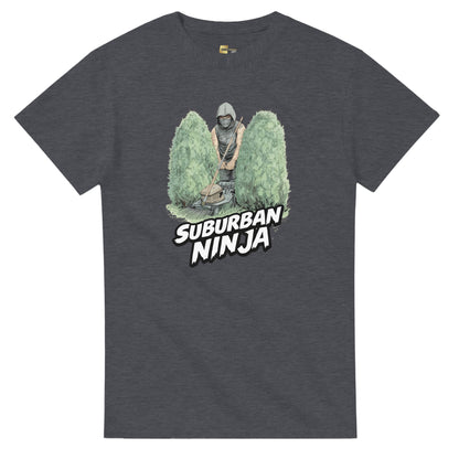 Suburban Ninja graphic design on a Heavyweight T-shirt