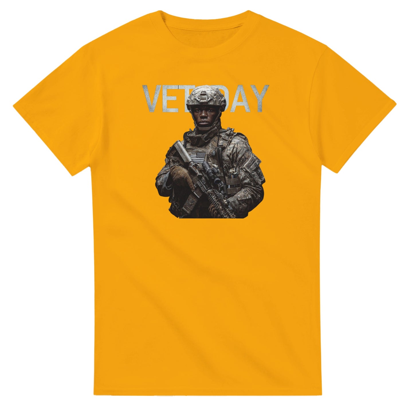 Veteran's Day on a heavyweight t-shirt