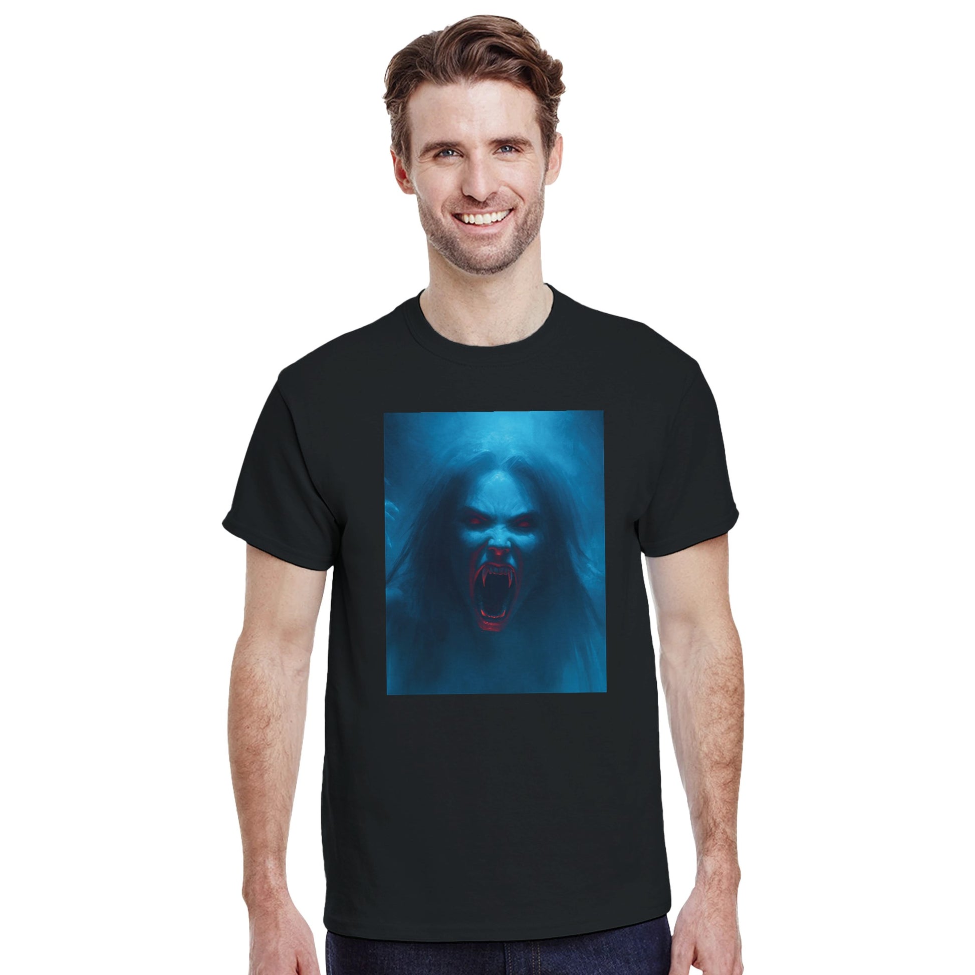 Cute Lil' Vampire on a Heavyweight T-shirt