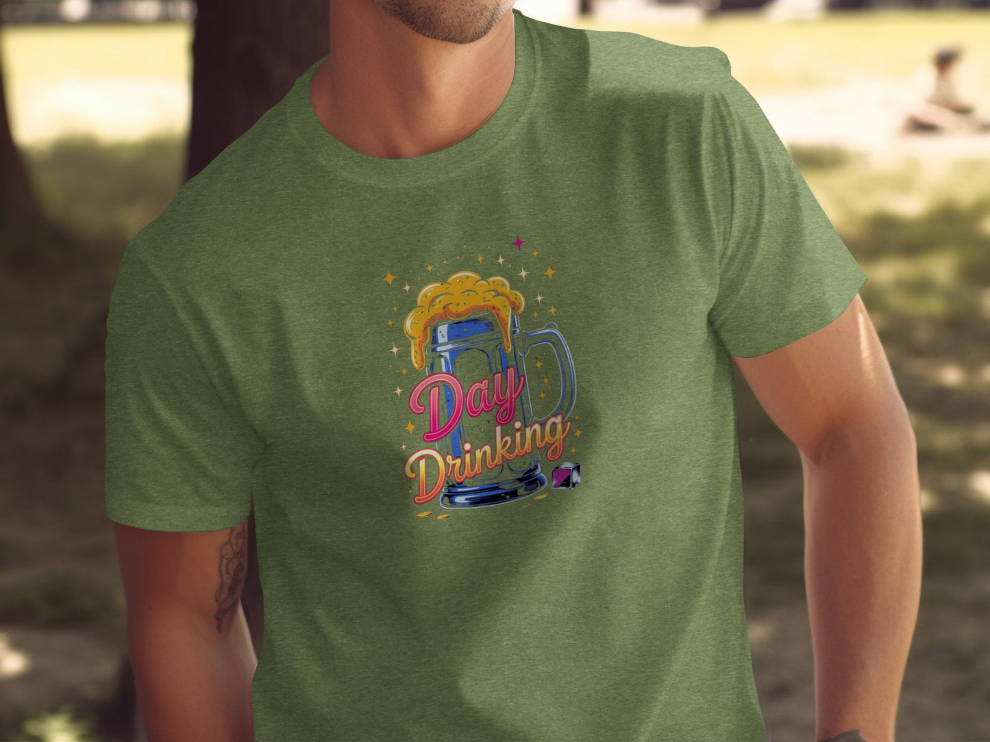 Day Drinking Graphic Tee Perfect for Fun Outings