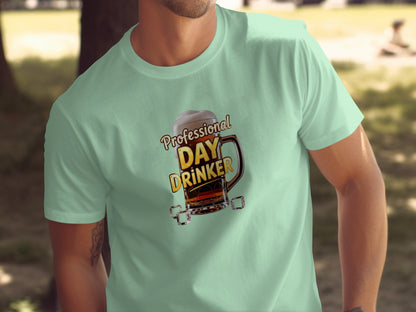Professional Day Drinker Funny Beer Shirt Perfect Gift