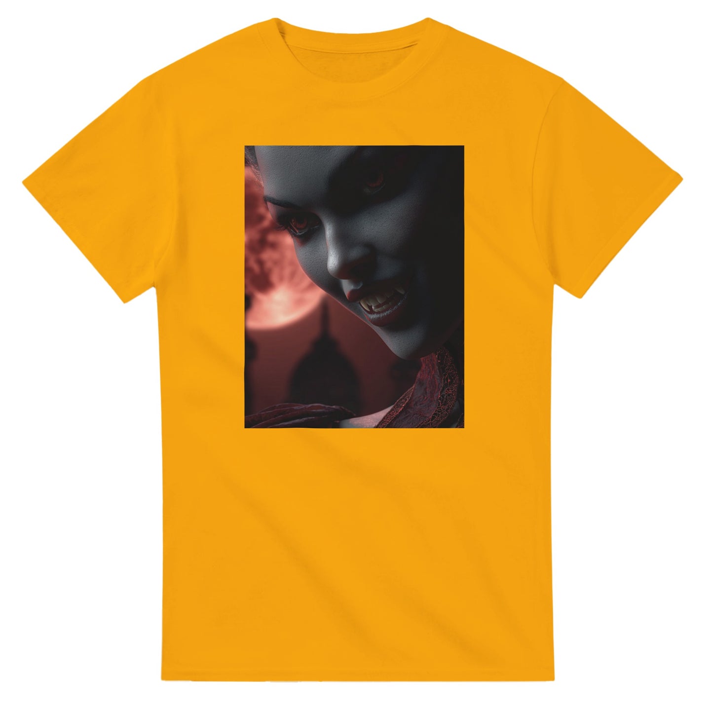 Cute Lil' Vampire on a Heavyweight T-shirt