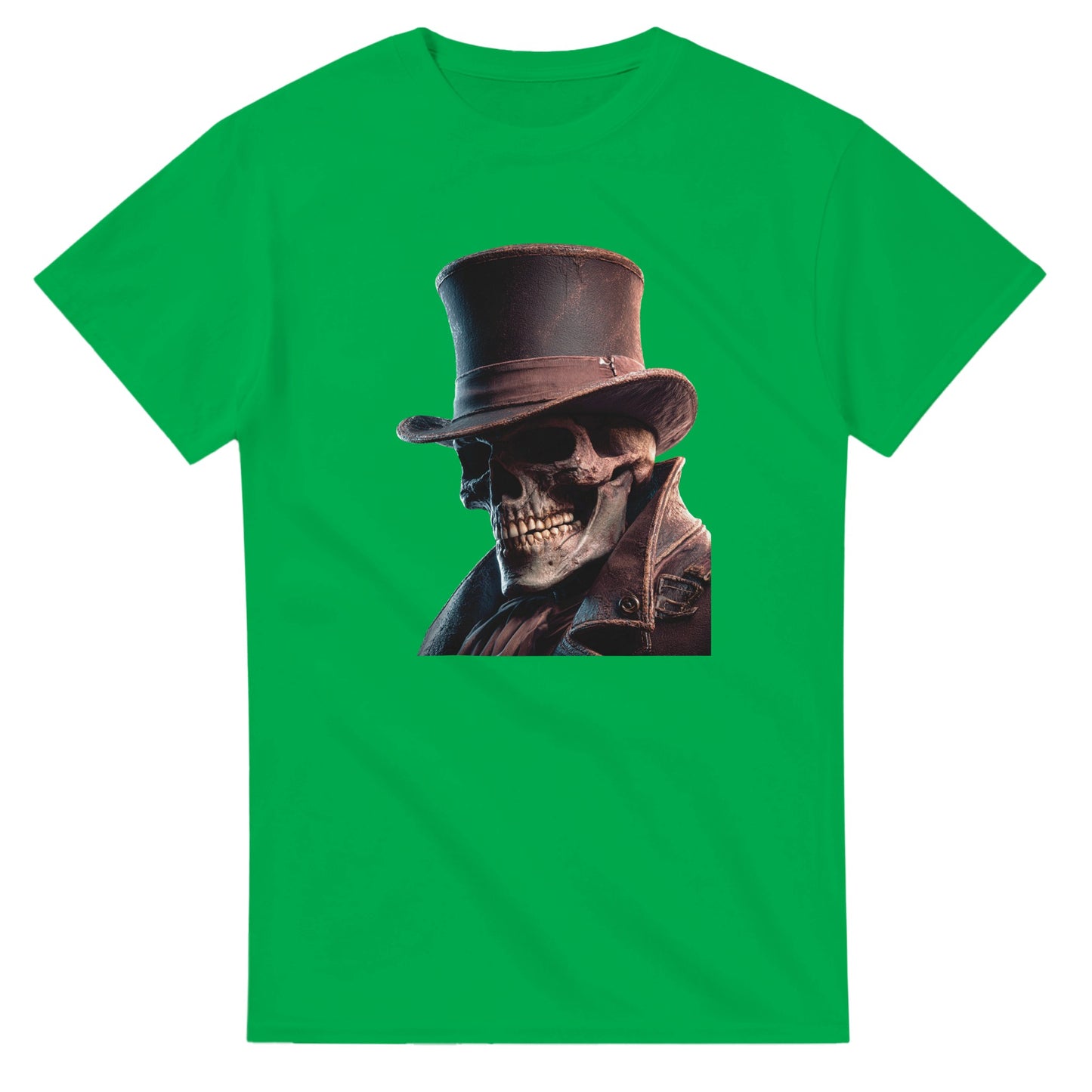 Steampunk Skeleton on a Heavyweight T-shirt