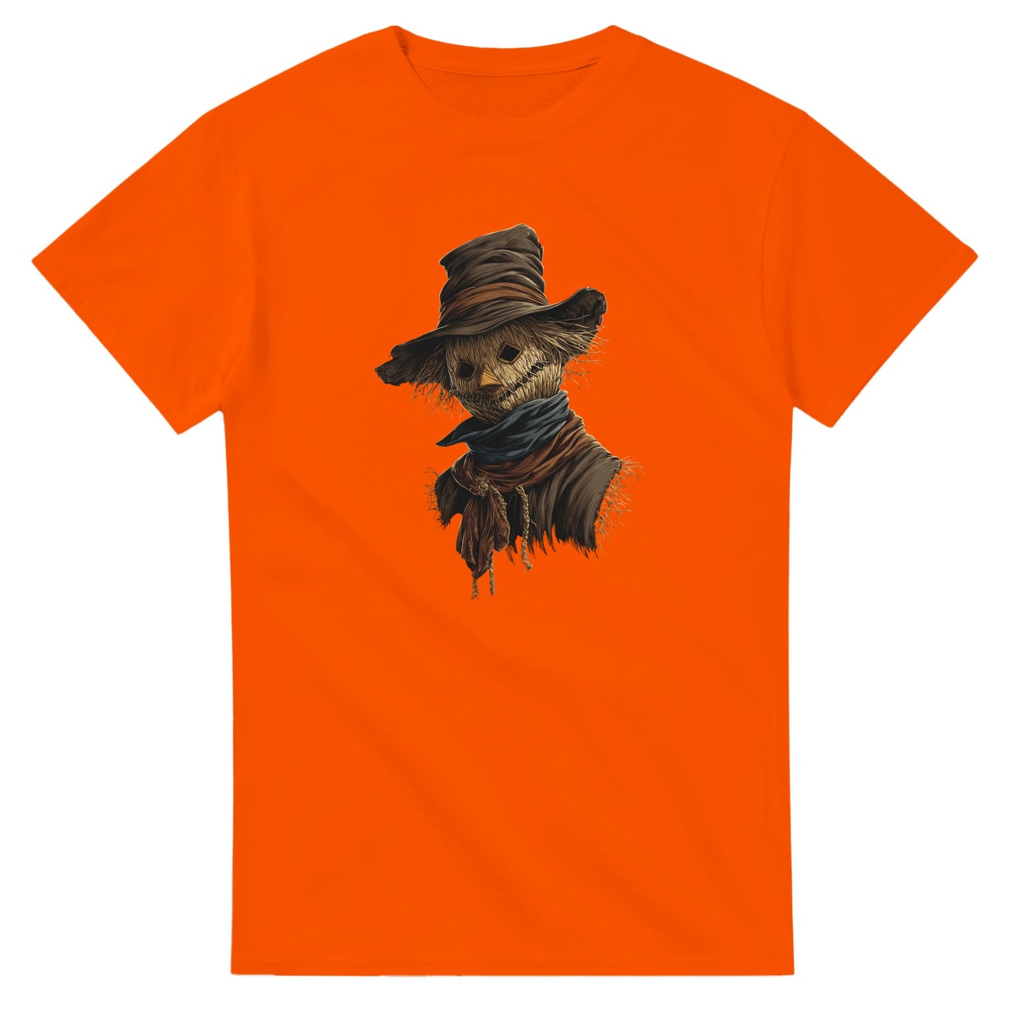 Rustic Scarecrow on a Heavyweight T-shirt