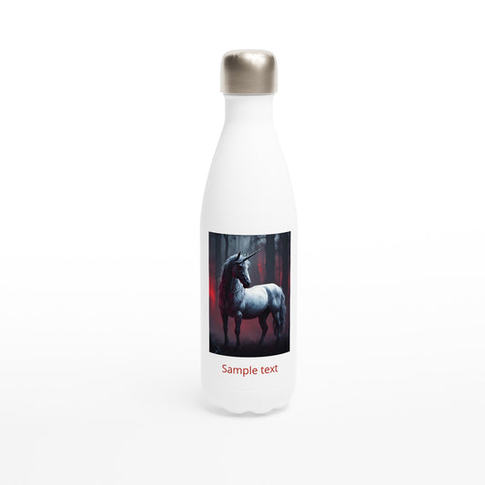 17oz stainless steel water bottle majestic unicorn personalized
