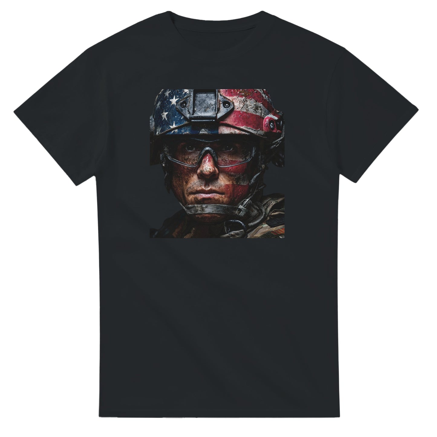 Patriotic Spirit Comfort on a heavyweight t-shirt