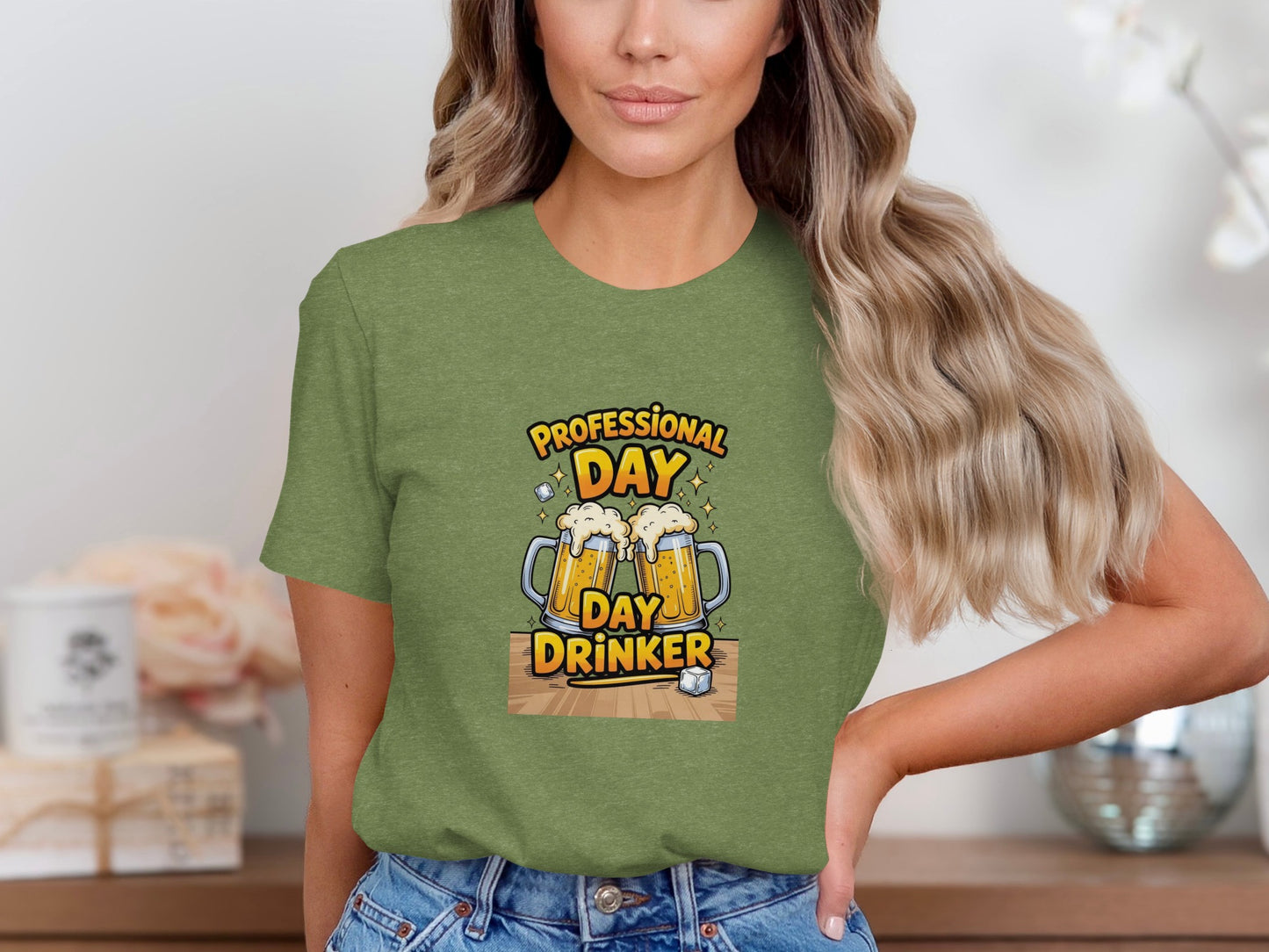 Professional Day Drinker Graphic T-Shirt