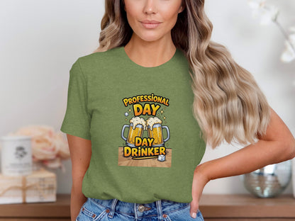 Professional Day Drinker Graphic T-Shirt