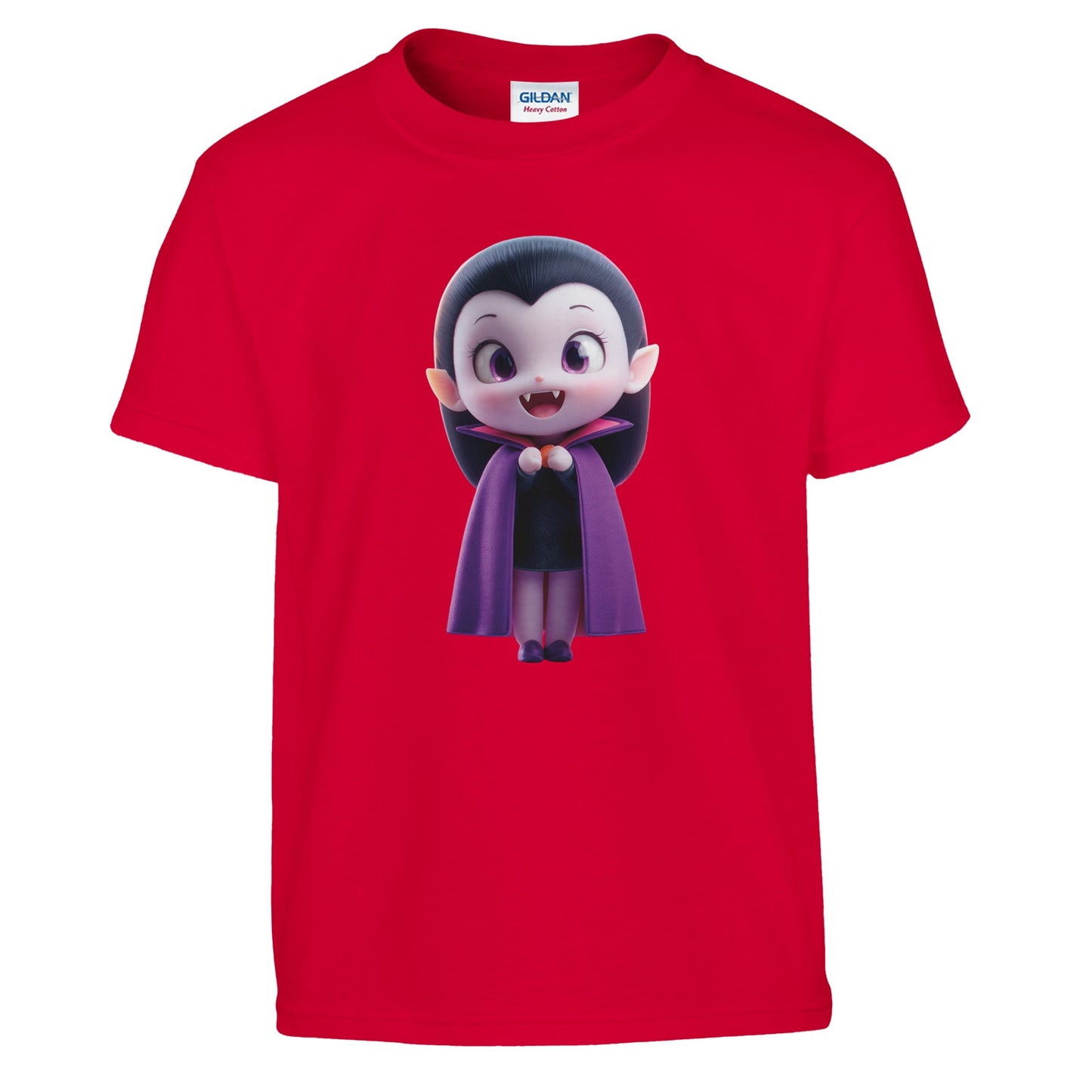 Cute Lil' Vampire on a Heavyweight T-shirt