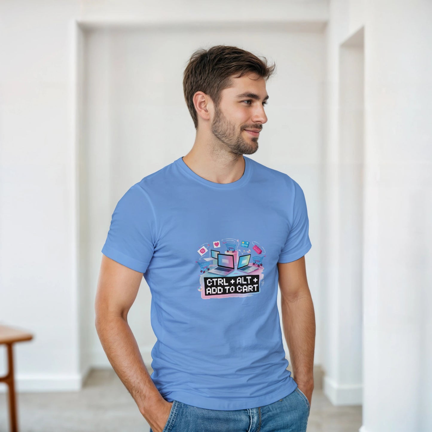 Ctrl+Alt+Add to Cart heavyweight t-shirt mockup