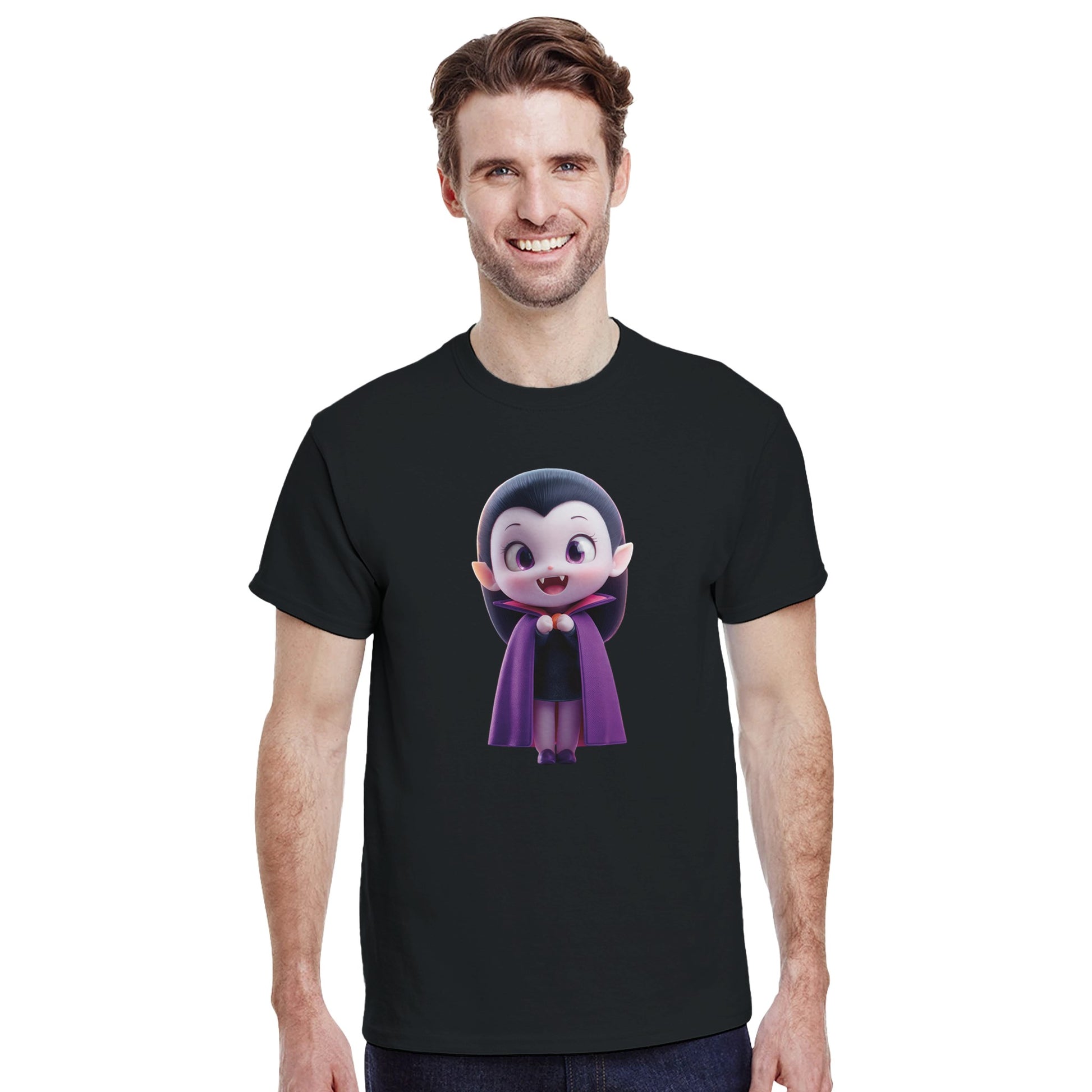 Cute Lil' Vampire on a Heavyweight T-shirt