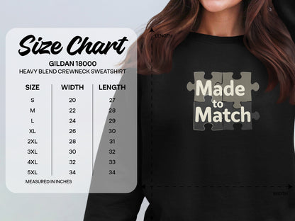 Made to Match Sweatshirt Heavy Blend Crewneck