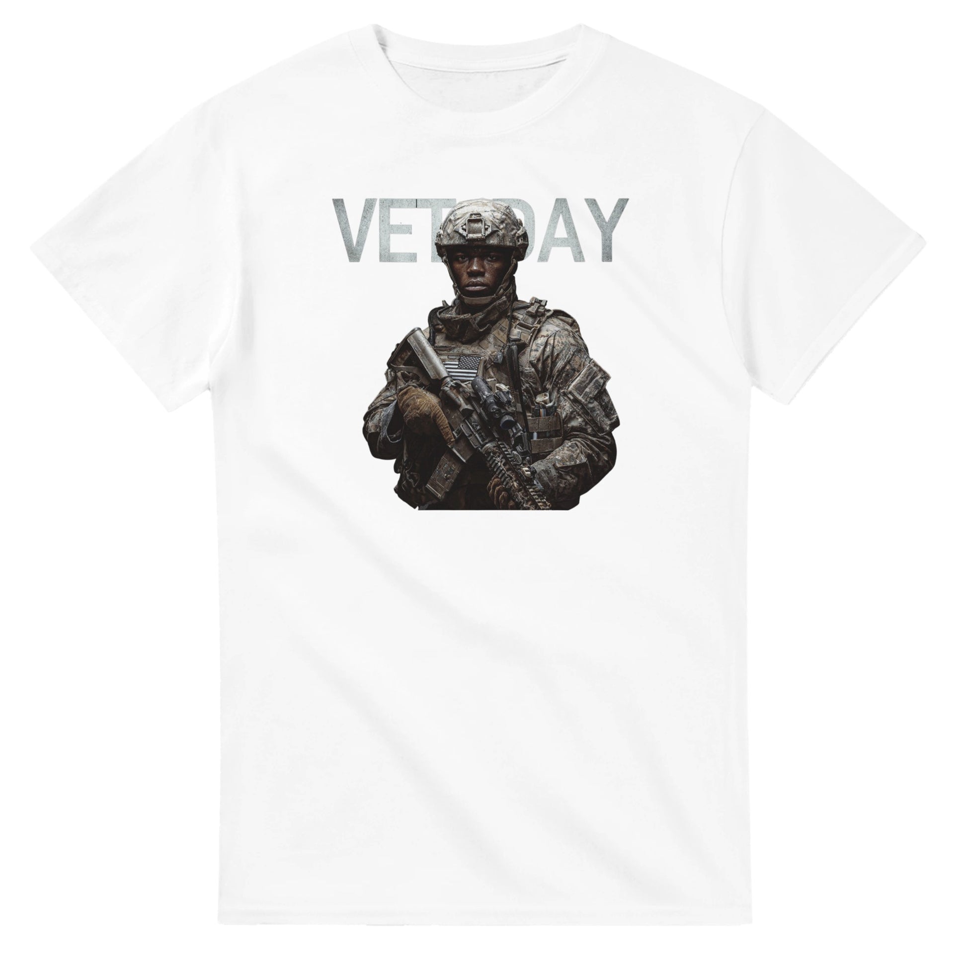 Veteran's Day on a heavyweight t-shirt