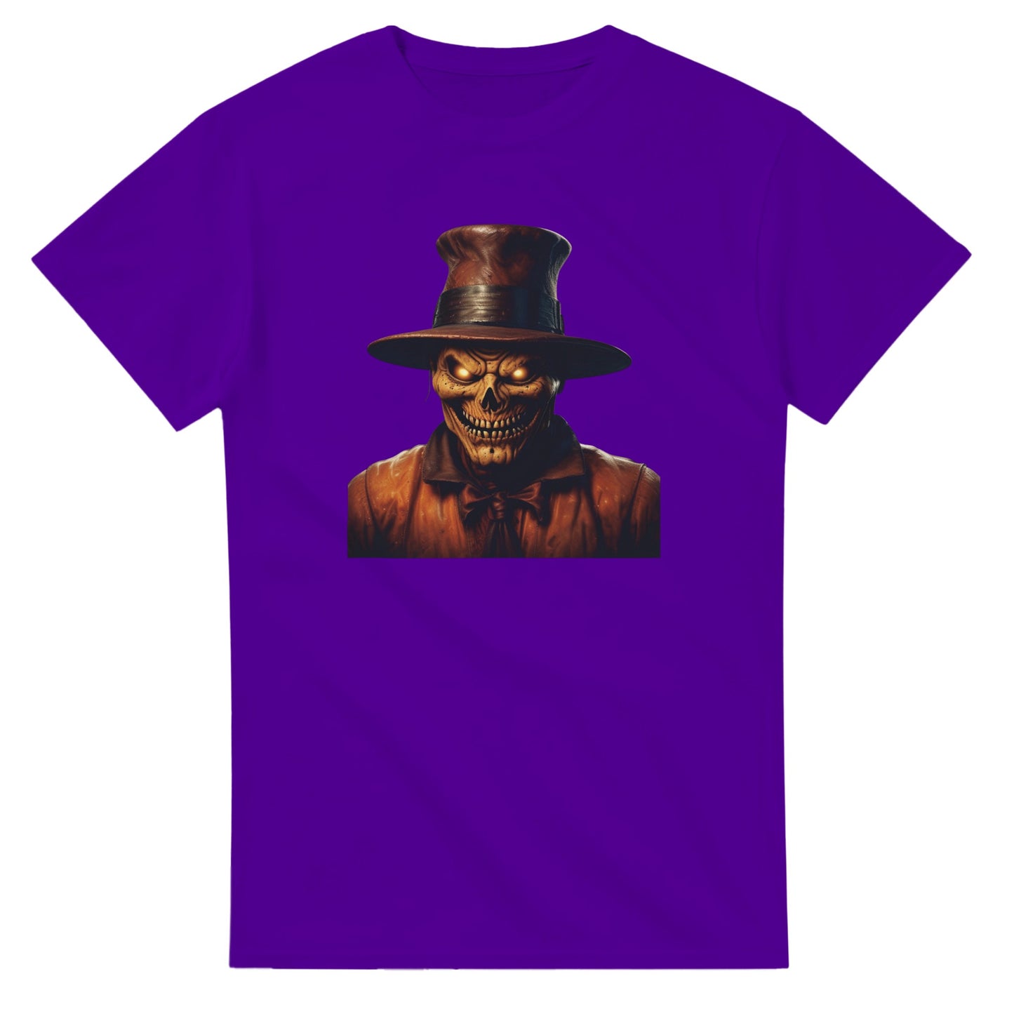 Ghoulish Grin on a Heavyweight T-shirt