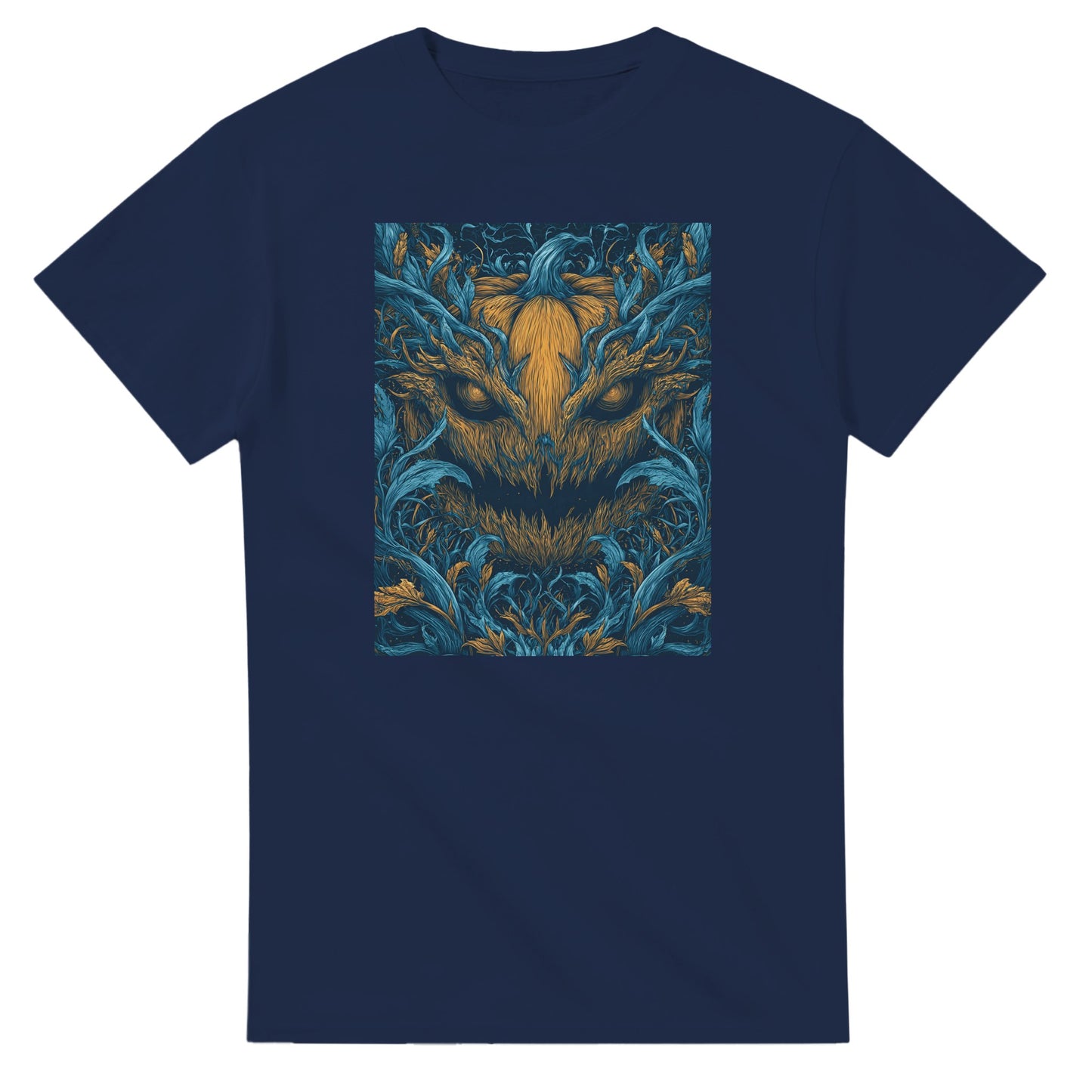 Mystic Harvest Guardian on a Heavyweight T-shirt