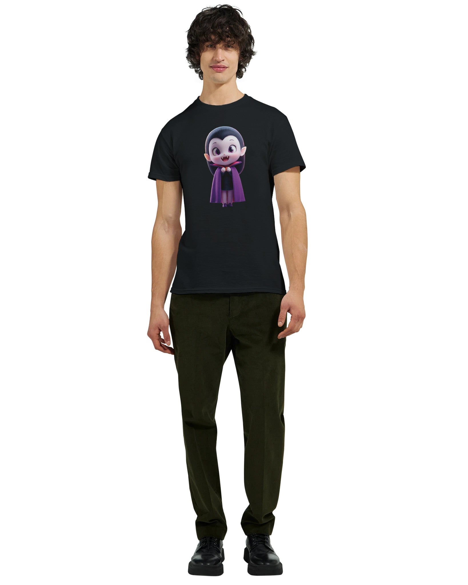 Cute Lil' Vampire on a Heavyweight T-shirt