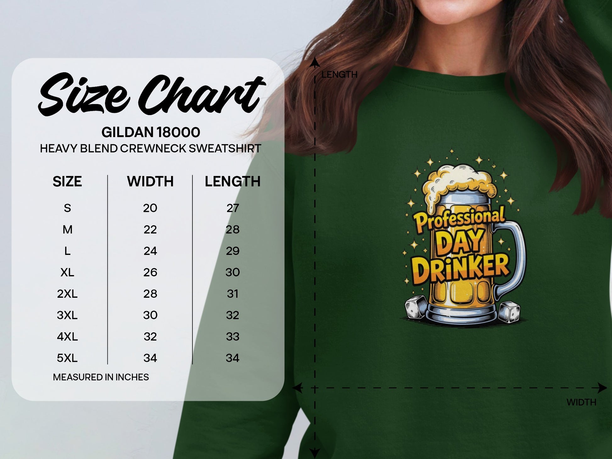 Professional Day Drinker Graphic Sweatshirt