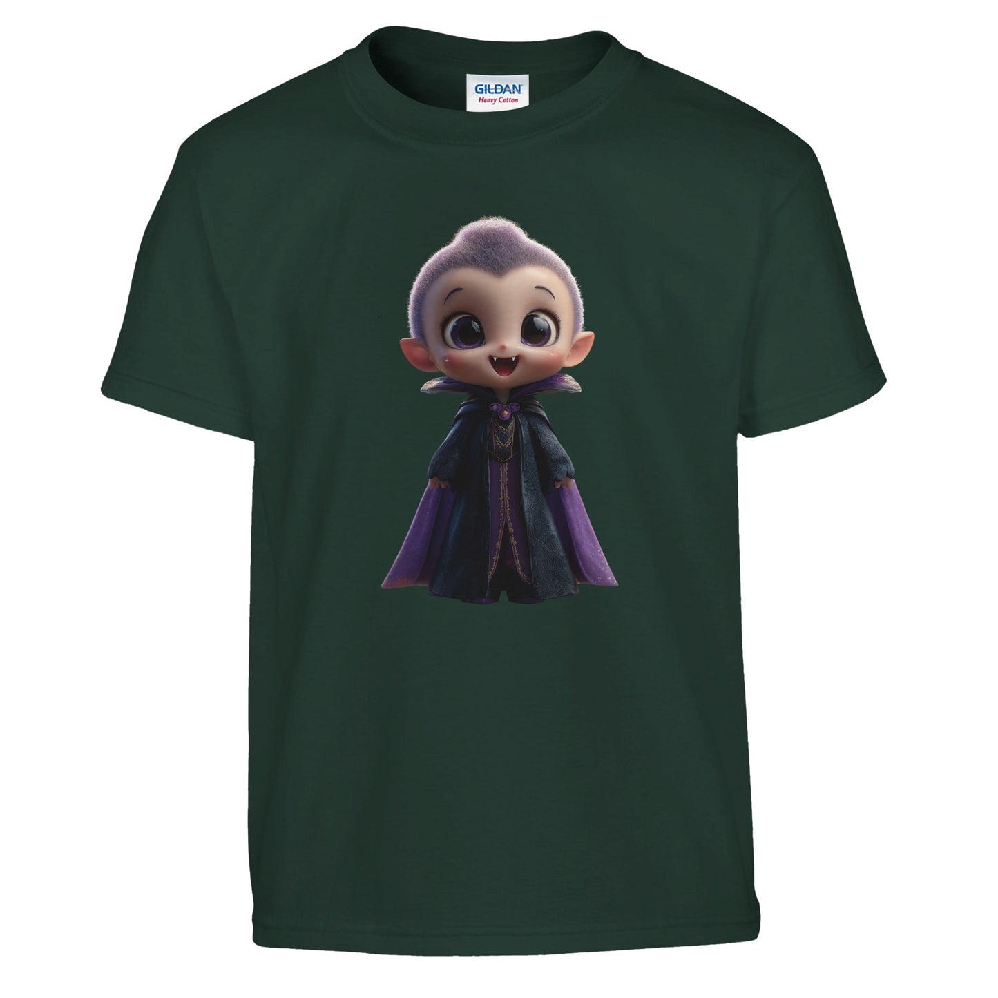 Cute Lil' Vampire on a Heavyweight T-shirt