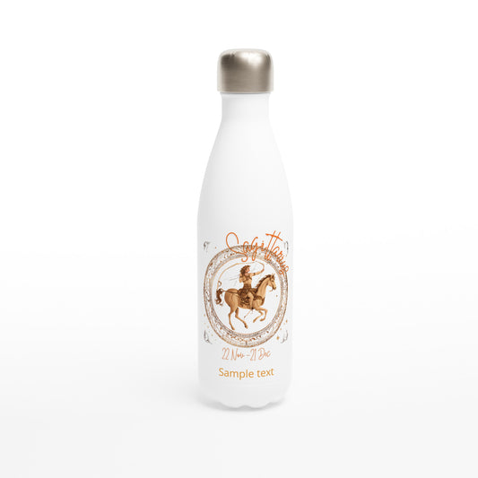 17oz stainless steel water bottle sagittarius horseman personalized
