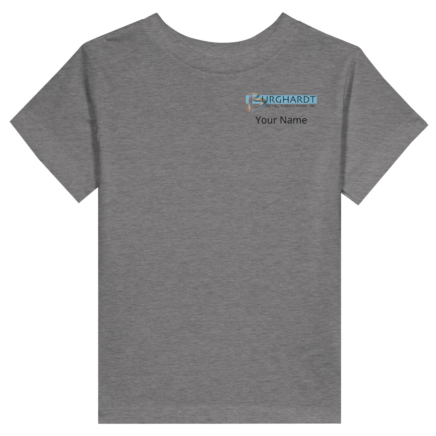 Burghardt Metal Fabricating, Inc., logo on a Toddler T-Shirt