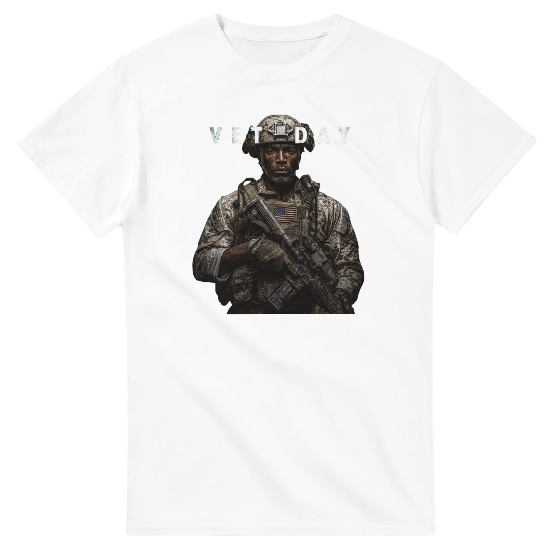 Vet Day Honor on a heavyweight t-shirt