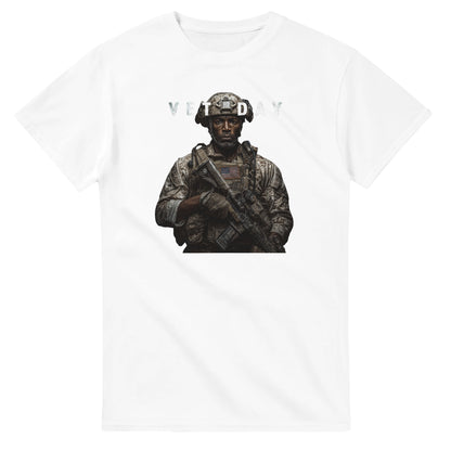 Vet Day Honor on a heavyweight t-shirt