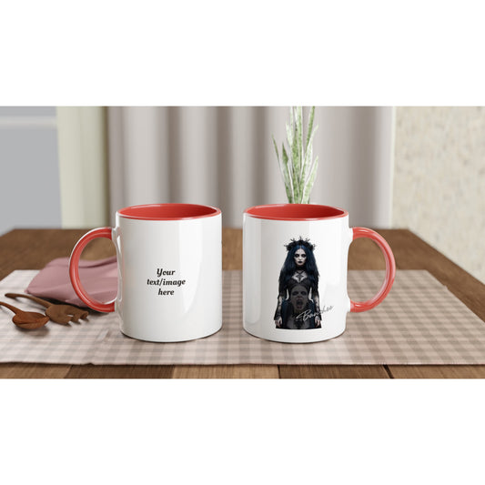 11oz ceramic mug with color inside banshee wail personalized