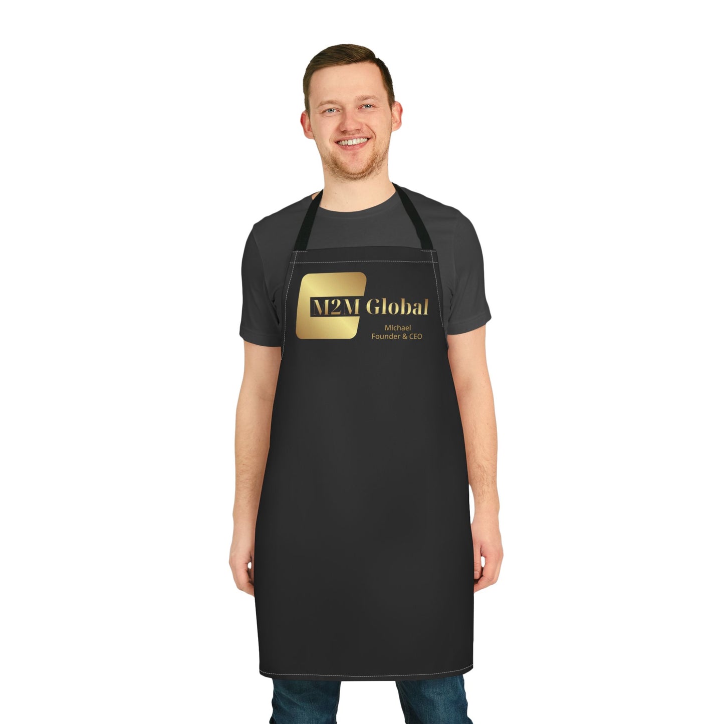 M2M Global, LLC on a Apron