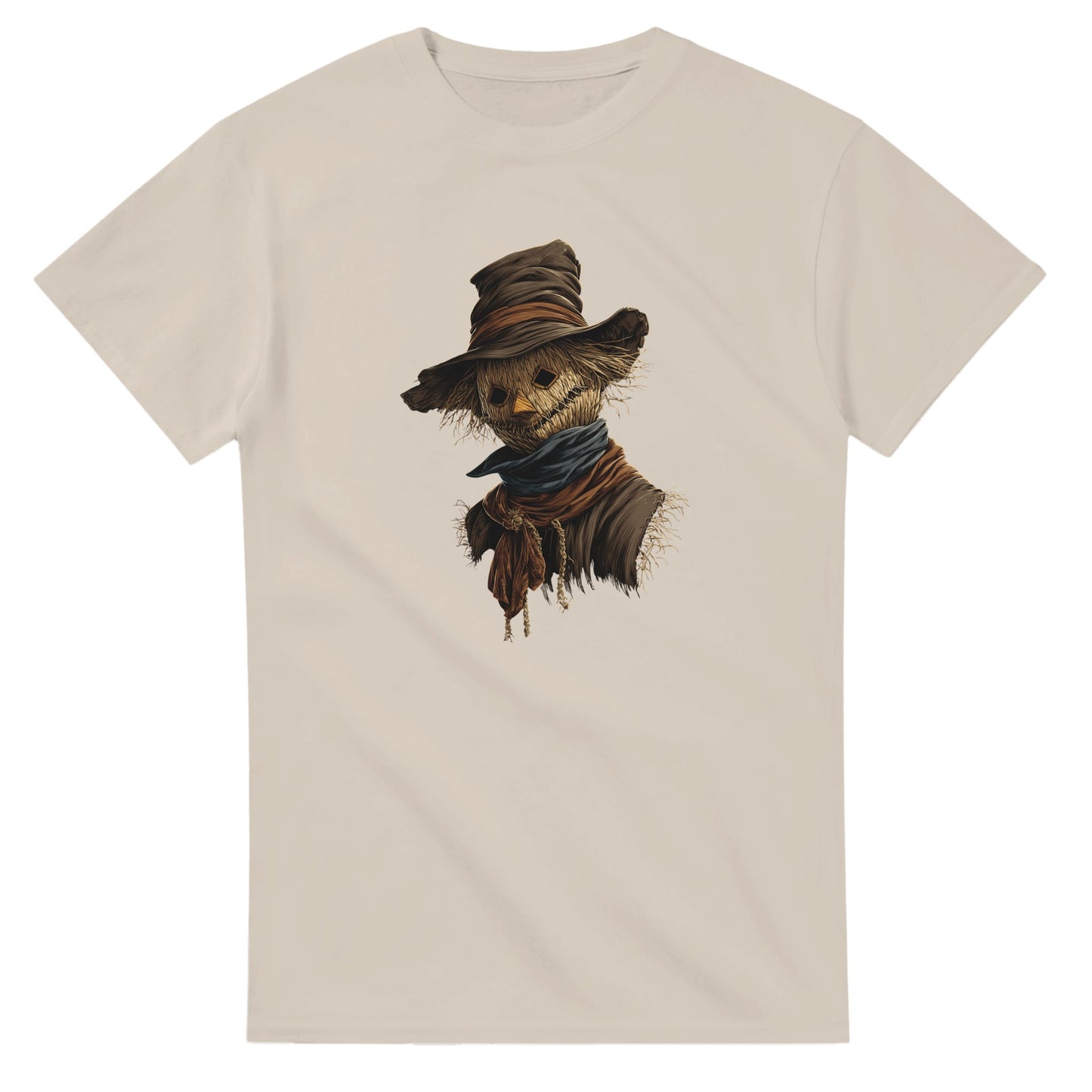 Rustic Scarecrow on a Heavyweight T-shirt