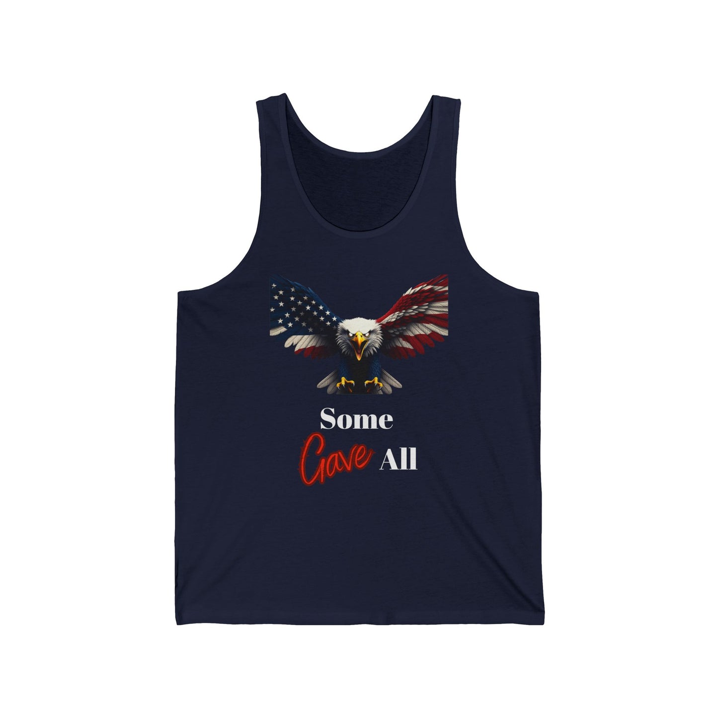 Some Gave All Patriotic Eagle - Premium Tank Top